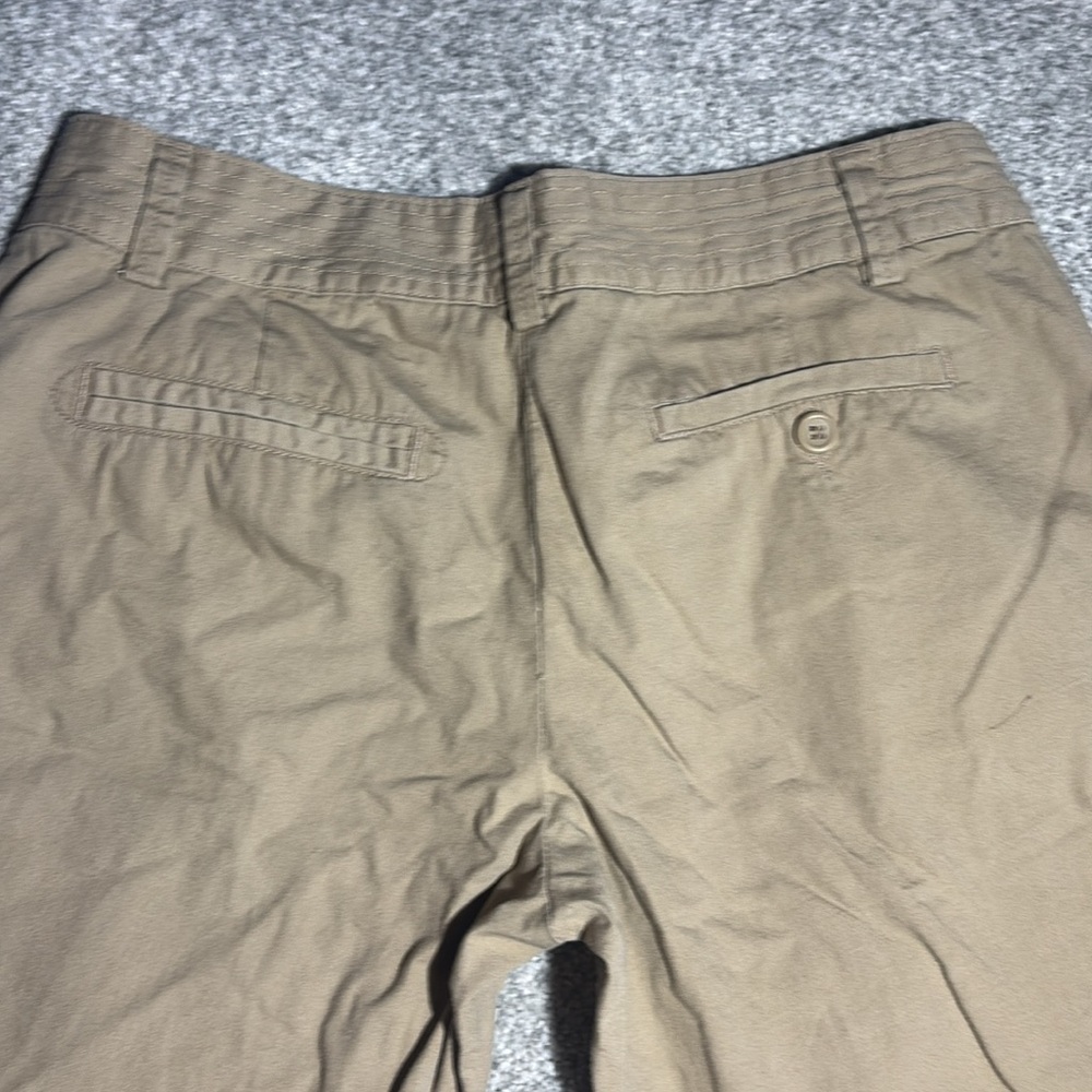 J. Crew city fit Bermuda Shorts Cotton Flat Front khaki walking short women’s 2 - Picture 7 of 12